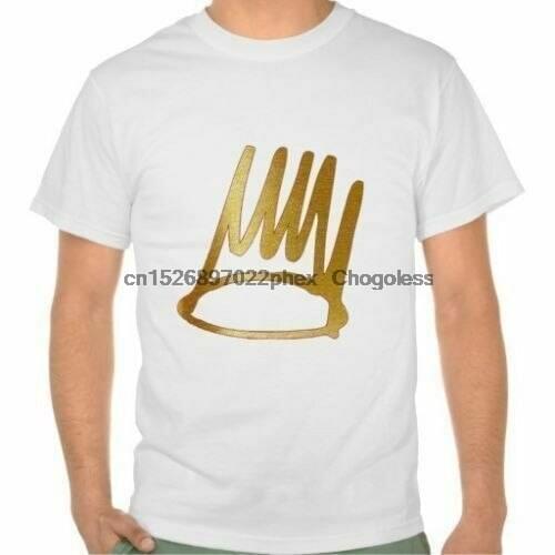 J COLE BORN CROWN GOLD SINNER KINGS TRAPSTAR JAY Z RAP ROC TSHIRT T-SHIRT TEE