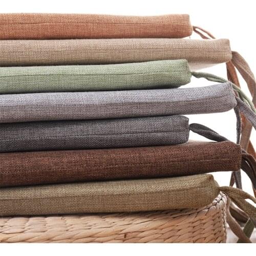 Cotton Hemp Home Floor Mattress Dormitory Chair Cushion Household Stool Buttock Pad Office Cushions