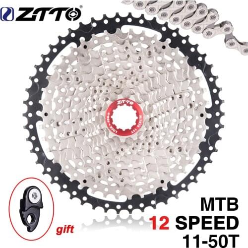 ZTTO MTB 12 Speed 50t Cassette Mountain Bike 12v 11-50t K7 Wide Ratio Freewheel 12s for K7 Eagle XX1 X01 X1 GX Bicycle Parts