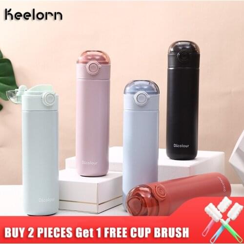 Keelorn 300ml Double Wall New Style Insulated Stainless Steel Bottle Bullet Tumbler Creative Gifts Advertisement Vacuum Cup
