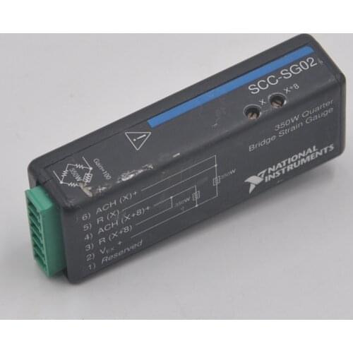 NATIONAL INSTRUMENTS SCC-SG02 350W QUARTER BRIDGE STRAIN GAUGE