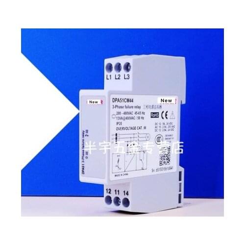 New original DPA51CM44 three-phase relay phase sequence relay