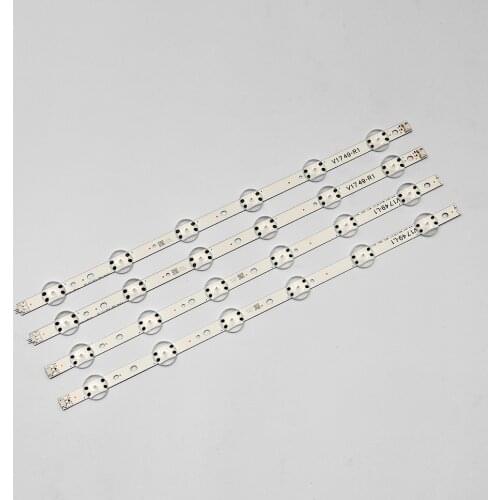 New Kit 1020mm LED strip For LG 49UV340C 49UJ6565 49UJ670V V17 49 R1 L1 ART3 2862 2863 6916L-2862A 6916L-2863A tv parts