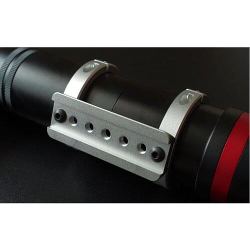 New Telescope Finder Guider Tube Rings With Dovetail Mounting Plate Dia.52mm