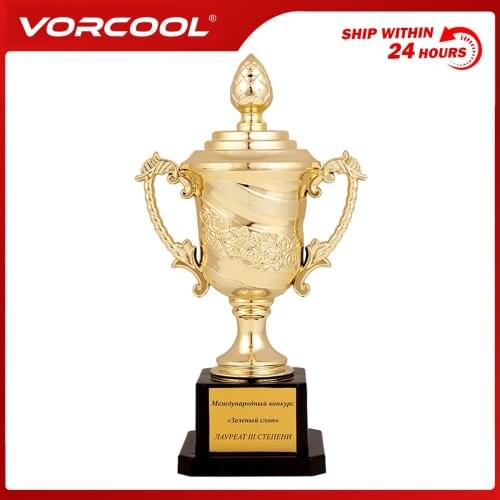 Plastic Trophy Durable with Base Educational Kids Trophy Award Toy Competitions Trophy for Children Kindergarten