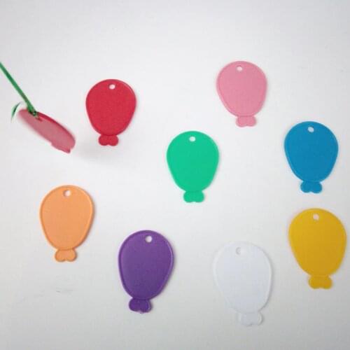 New production Balloon shape pendants Helium Balloon gravity block plastic weights Party Supplies Wedding Decorations 24pcs/lot