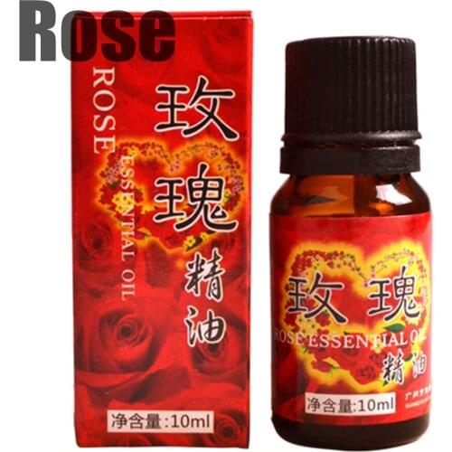Rose Lemon Ginger Jasmine Lavender Massage Oil Base Oils 10ml Home SPA Use Free Shipping