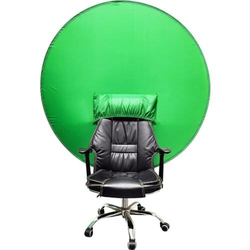 Blue/Green Screen Photography Props Portable Chroma Key Background Photos Suitable For YouTube Video Studio 19.69*3.94*0.59in