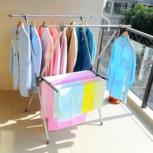 Folding X Shaped Clothes Laundry Drying Rack Hanger Expandable Compact Storage Drying Stand DQ-J007/0030A/DQ0028A/DQ0928