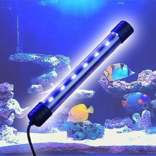 50LB Aquarium Fish Tank LED Light Submersible Waterproof Bar Strip Lamp EU Plug New
