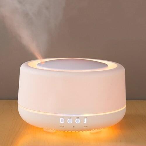 USB Aroma Aromatherapy Oil Diffuser Mist Fogger Home Ultrasonic Air Humidifier 7 Color Changing with Led Night Light