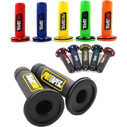 7/8 "22/24mm Universal Protaper Motocross Handlebar Grip Motorcycle Handle Grips Gel Brake Rubber For Dirt Pit Bike CRF EXC YZF