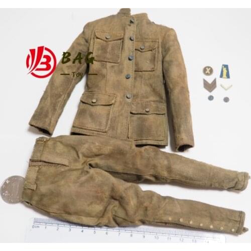1/6 of the Action Figures model DID DID A11010S world war I the US army distressed military uniform