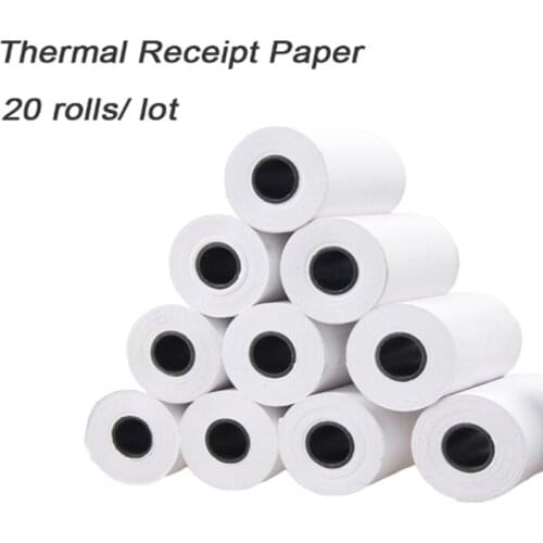 20 Rolls/Lot 58mm*30mm/40mm Thermal POS Printer Paper Thermal Receipt Paper for Mobile POS Printer