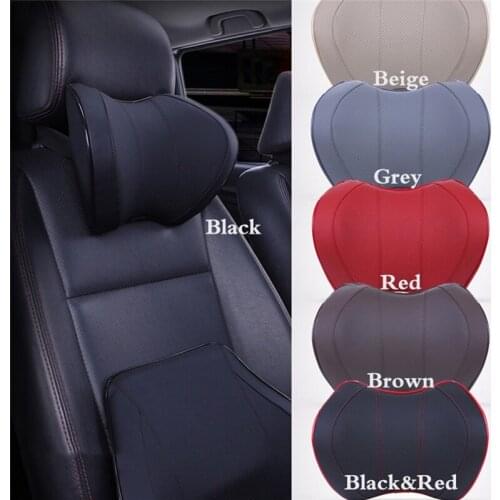 Car Seat Head Neck Rest Massage Auto Pillow Space Memory Neck Headrest Car Cover Vehicular Pillow Seat Headrest Accessories