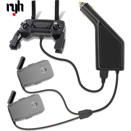 Car Charger For DJI Mavic 2 Pro Zoom Intelligent Battery Charging Hub Mavic 2 Pro Car Connector USB Adapter Battery Car Charger