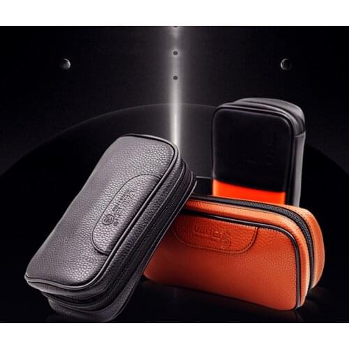 Tobacco Smoking Pipe Bag Soft PU Leather Smell Proof Portable Herb Tobacco Smoking Pipe Case Smoking Tools Accessories