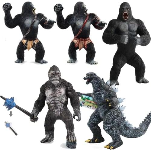 Godzilla Vs Kong Film Pvc Action Figure Moving Toy Godzilla Gojira Koning Van De Monsters Collectible Model Toys Childrens Birt