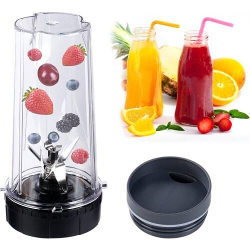 GENNISSY TOOLACC Blender Replacement Parts Compatible for Nutri Ninja, Blender Blade Assembly and 2 Pack Single Serve 16-Ounce