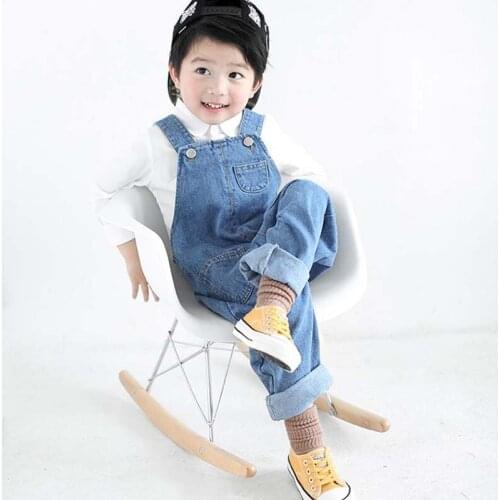 Boys Overalls Jeans 2020 Spring Fashion Kids Clothing Denim Overalls Pants Cowboy Jumpsuit Bib Pants Kids Baby Overalls 2 4 5 6