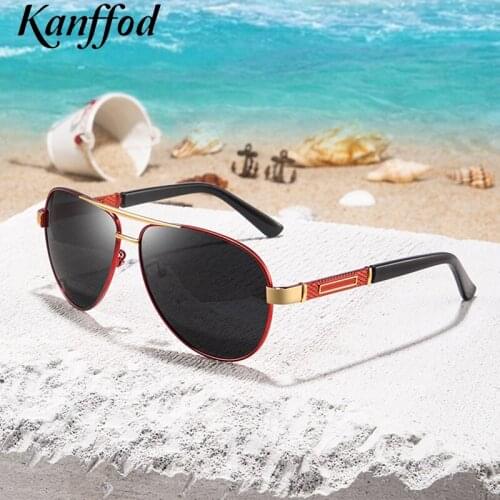 Kanffod Polarized Round Sunglasses Classic Brand Design Men Anti Glare Male Sun Glasses For Women Black Goggles Driving Eyewear