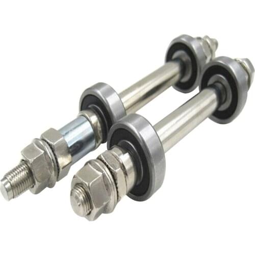 Newly Bearing Bike Wheel Hub Axle Solid Shaft Lever Bicycle Repair Tool