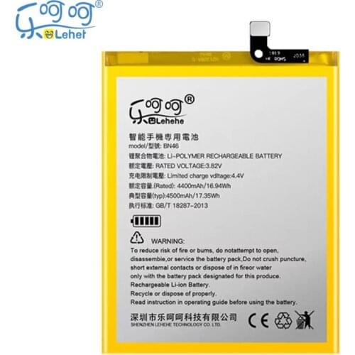 Original LEHEHE BN46 Battery for Xiaomi Redmi 7 Redmi Note 8 4500mAh High Capacity Version Replacement Batteries with Tools Gift