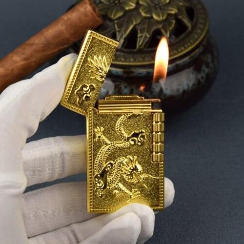 Zinc Alloy Butane Torch Lighter Dropship Suppliers Novelty Candle Cigar Lighter Outdoor Survival Fire Starter Best Selling