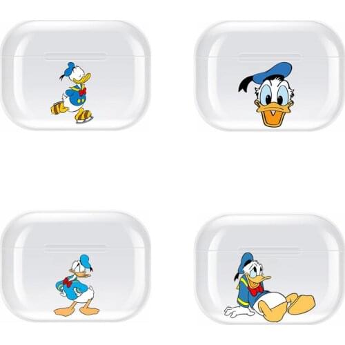 Disney Transparent TPU Case For Airpods Pro 3 Case Silicone Headphone Accessories Air Pods 3 Apple Protective 1 2