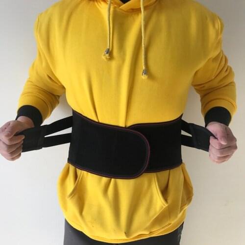 Chinese Supplier Hot Sale Adjustable Neoprene Metal Self Heating Back Brace Adjustable Pump Lumbar Waist Support for Back Pain
