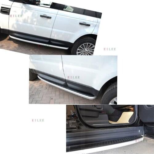 OEM Style aluminium running board side step nerf bar Fit FOR Land Rover Range Rover Sport 2006 2007 2008 2009 2010 2011 2012