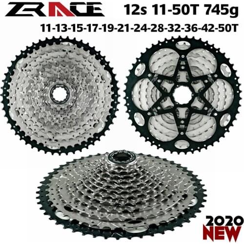 ZRACE Bicycle Cassette 12 Speed MTB bike freewheel 11-50T / 11-52T for XTR M9100 /SRAM Eagle, SUNRACE Z90 Mountain Bike Cassette