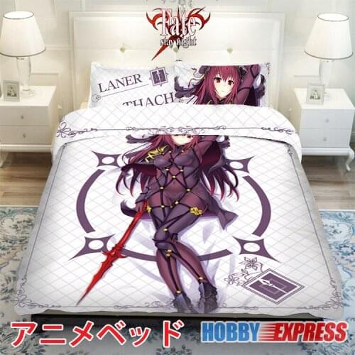 Hobby Express Lancer Scathach Japanese Bed Blanket or Duvet Cover with Pillow Covers ADP-CP160501