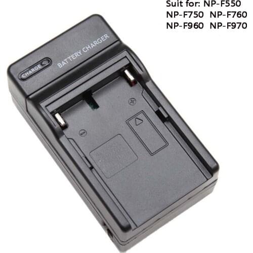 Battery Charger For NP-F550 NP-F750 NP-F960 NP-F970