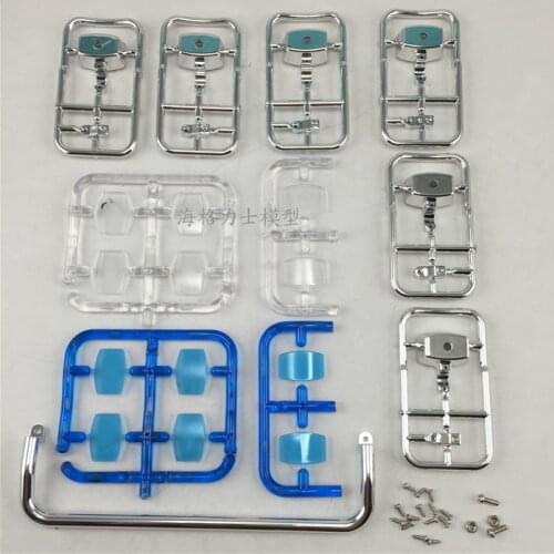 1/14 Scania R470 R620 1851 RC Head Tractor Truck Drag Roof panel lamp round square lamp For TAMIYA 56338 56323 Upgrade RC Truck