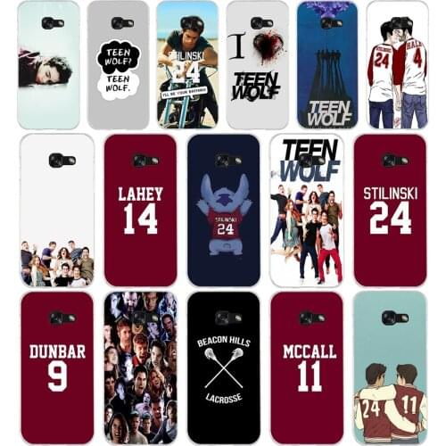 122FG Teen Wolf Stilinski 24 McCALL 11 Soft Silicone Tpu Cover phone Case for Samsung a3 a5 2017 a6 plus a7 a8 2018 s6 7 8 9
