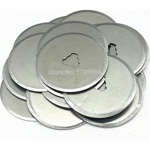 20pcs/Lot 45mm Rotary Cutter Refill Blade Sewing Quilting Photos Fabric Cutting Tools 45mmx8mmx0.3mm