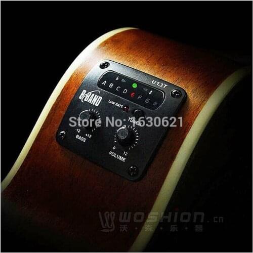 2019 New + Factory + Finland Original B BAND U1.3 T pickup EQ used for Ukulele, B Band Hawaiian guitar pickup, Ukulele pickup