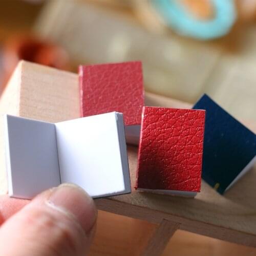 4pcs Doll House Mini Classical Color Books Notebook for ob11 Blyth barbies Doll Furniture Decration Accessories