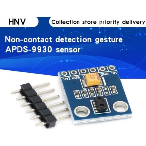 Non-contact detection of proximity and gesture and posture RGB sensor APDS-9930