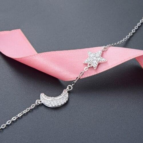 Fashion Bracelet For Women Genuine 925 Sterling Silver Bracelet Jewelry Accessories Anniversary Gift For Lady Party Decoration