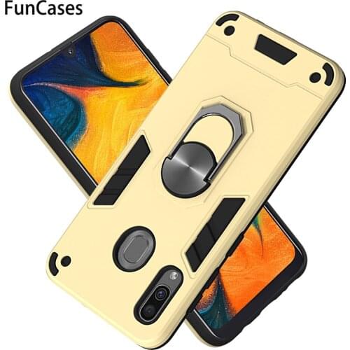 Marble Cases For hoesje Samsung A30 Car Magnetic Bumper Cover Hard PC Case sFor Capa Samsung Galaxy case A20 M20S Holder