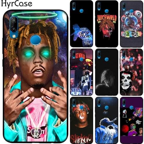 Juice Wrld 999 Soft Silicone Case Cover For Huawei P10 P20 Lite P8 P30 Lite Pro Y9 2019 Phone Black TPU Cases