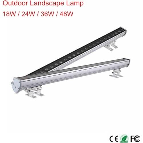 Outdoor Landscape Lamp 24W AC85-265V Outdoor Waterproof Aluminum Landscape Community Garden Courtyard Decoration Lamp