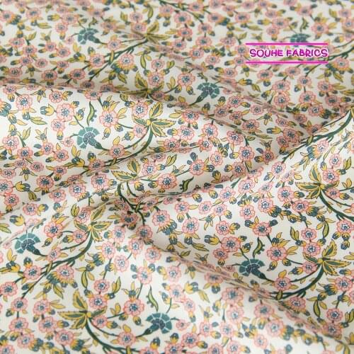 Half-Meter Liberty Fabrics Tana Lawn Cotton Empress Floral Clothing Fabrics