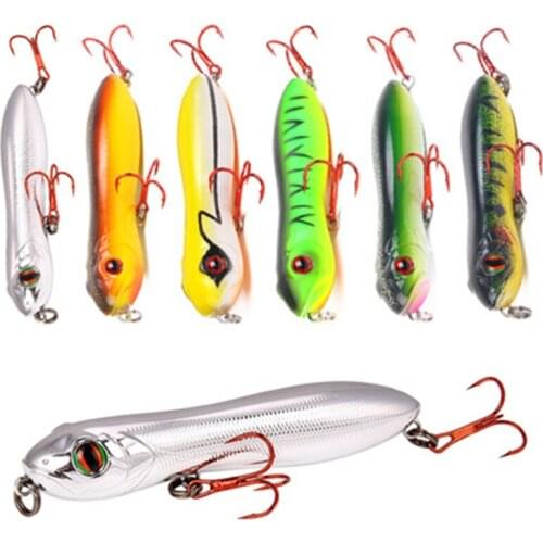 Luya Bait Mini Pencil Fishing Bait Long Shot Noise Diving Bait Freshwater Fishing Cropmouth Bass Specialized In Marine Fish