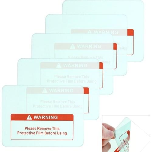 5pcs/lot Transparent Spare Welding Shield Cover Lens Protector Plate for Welding Helmet Mask