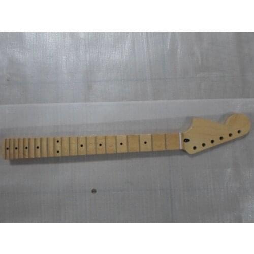 Full scalloped reverse Large headstock Guitar Neck Replacement 21 Fret Maple