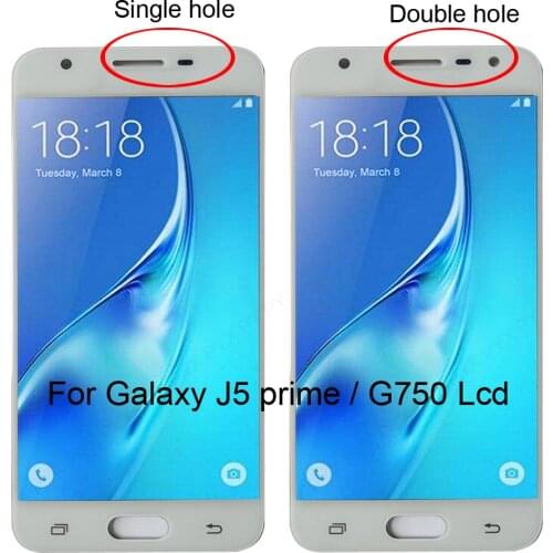 Super AMOLED For SAMSUNG for GALAXY J5 Prime G570 SM-G570F G570F LCD Display Touch Screen Digitizer Assembly Replacement