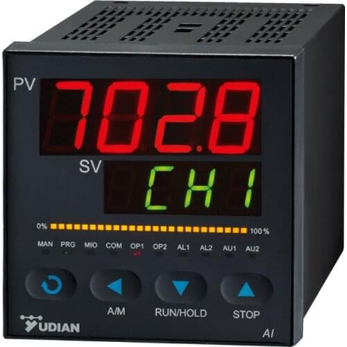 Xiamen Yudian AI-7028 dual-channel PID artificial intelligence thermostat with digital display thermostat AI-7028D7 AI-7028E7 AI